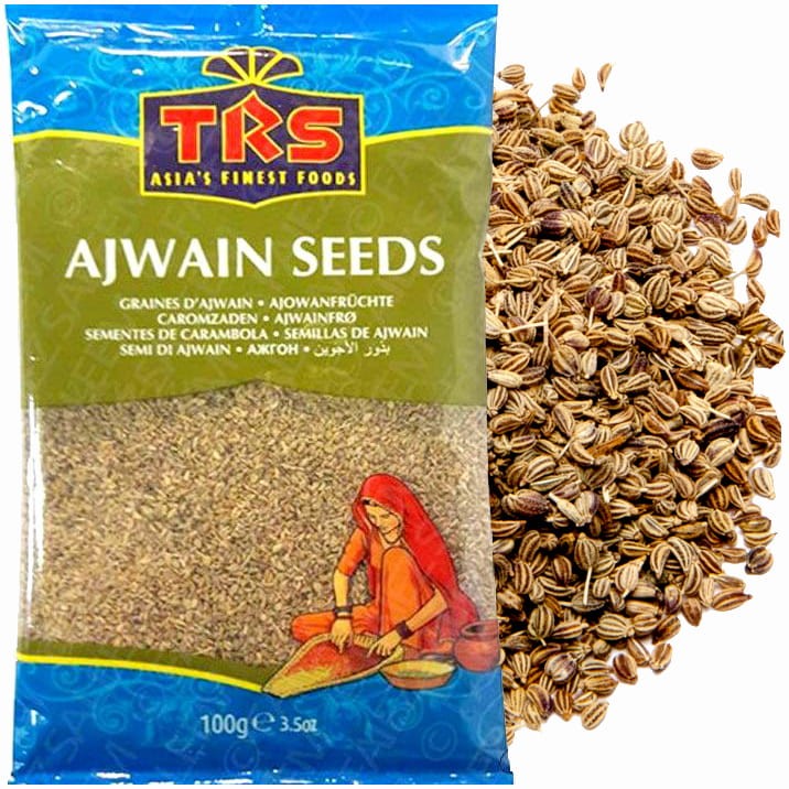 Ajwain Aidżwan Całe Nasiona 100g TRS