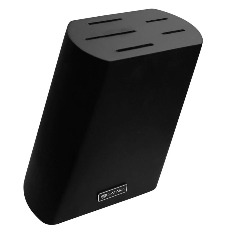 Satake Japoński Czarny Blok Na 5 Noży Max Wysokość 20cm W1600-B