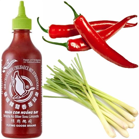 Sos Chili Sriracha z Trawą Cytrynową 455ml FLYING GOOSE BRAND