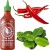 Sos Chili Sriracha z Liśćmi Limonki Kaffiru 455ml FLYING GOOSE BRAND