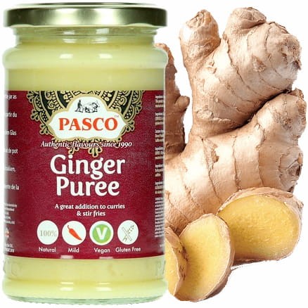 Pasta Mielony Imbir Puree w Słoiku 270g PASCO