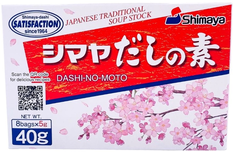 Japoński Bulion Rybny DASHI BONITO Dashino-Moto Japanese 40g (8x5g) SHIMAYA