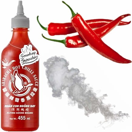 Sos Chilli Sriracha Smokey Dymny 455ml FLYING GOOSE BRAND