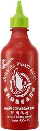 Sos Chilli Sriracha Wegetariański Wasabi 455ml FLYING GOOSE BRAND