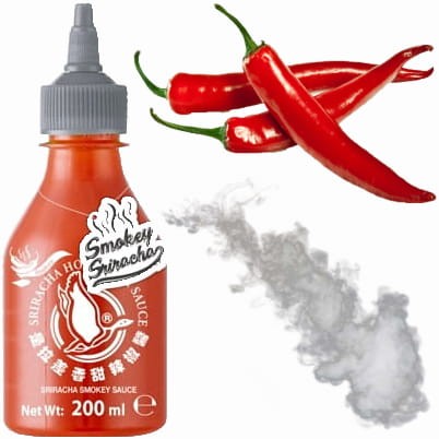 Sos Chilli Sriracha Dymny Smokey 200ml FLYING GOOSE BRAND