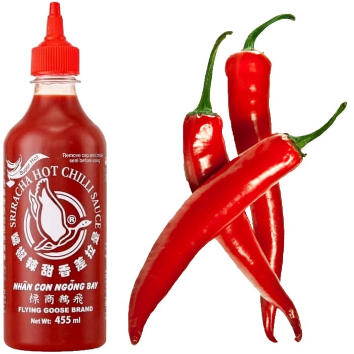 Sos Chilli Sriracha Bardzo Ostra 455ml FLYING GOOSE BRAND