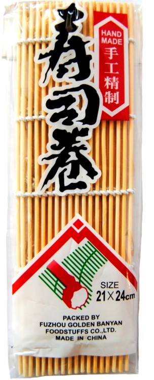 Mata Bambusowa Do Sushi 21cm x 24cm MAKI-SU