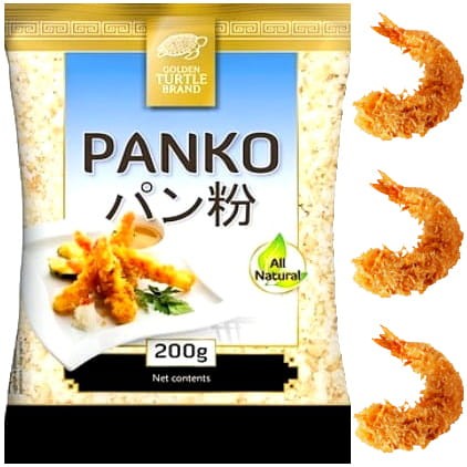 Chrupiąca Panierka Panko 200g GOLDEN TURTLE BRAND