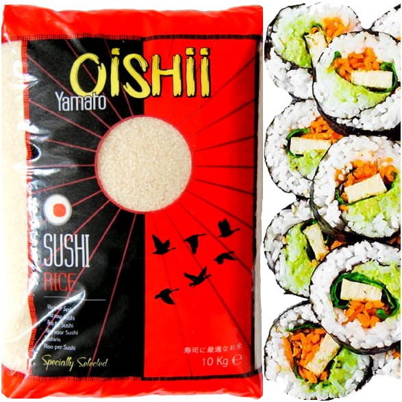 Ryż Do Sushi Oishii Duży Worek 10kg OISHII YAMATO