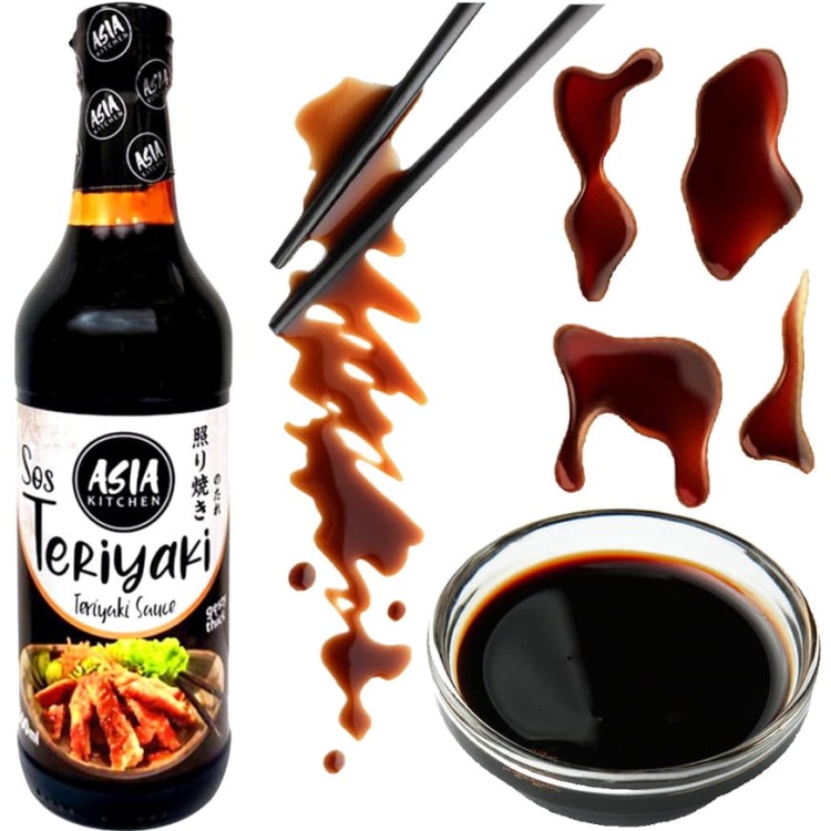 Sos Marynata Teriyaki Gęsty 500ml ASIA KITCHEN