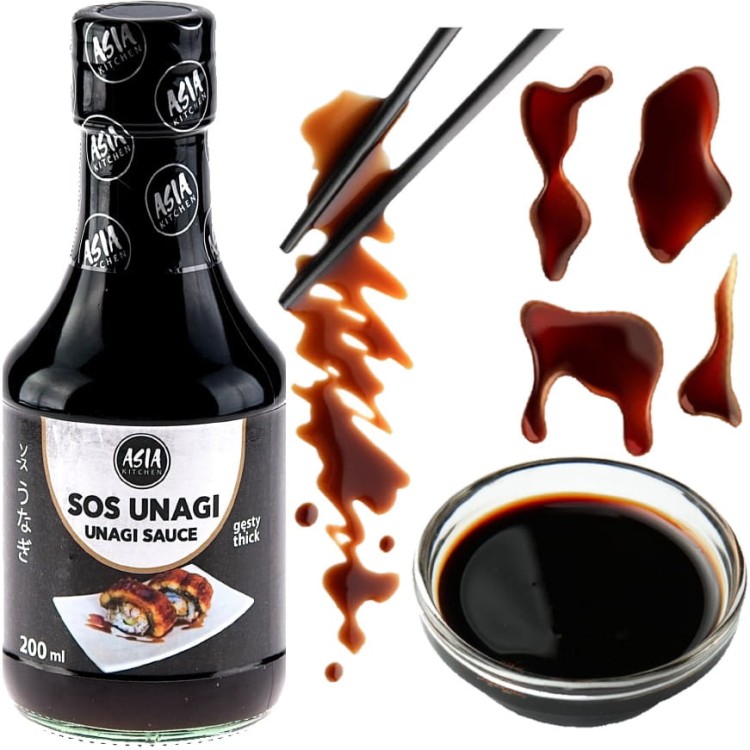 Japoński Sos Do Węgorza Unagi 200ml ASIA KITCHEN