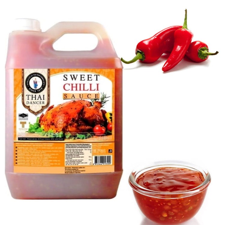 Sos Słodki Chilli Kanister 5 Litrów THAI DANCER