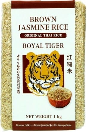 Ryż Brązowy Jaśminowy 1kg ROYAL TIGER