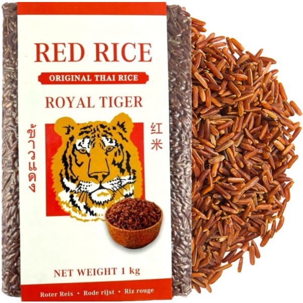 Ryż Jaśminowy Czerwony 1kg ROYAL TIGER