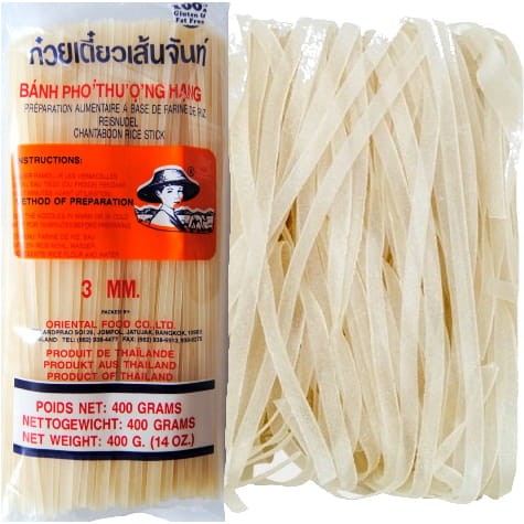 Makaron Ryżowy Tasiemki 3mm 400g FARMER BRAND