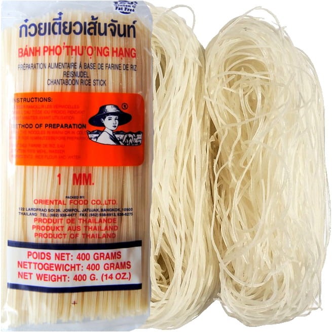 Makaron Ryżowy Tasiemki 1mm 400g FARMER BRAND