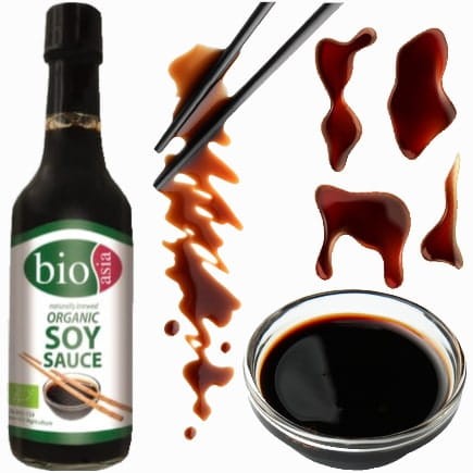 Sos Sojowy Jasny Naturalnie Warzony Organiczny 150ml BIOASIA