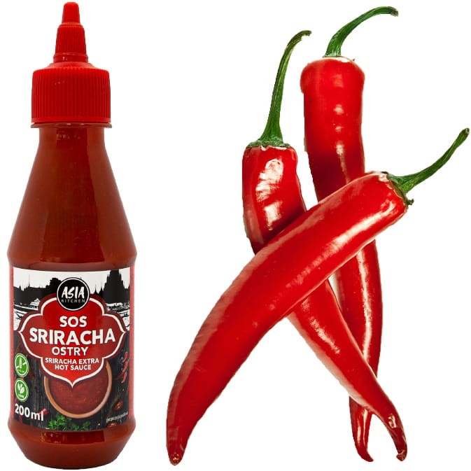 Sos Chili Hot Sriracha 200ml ASIA KITCHEN