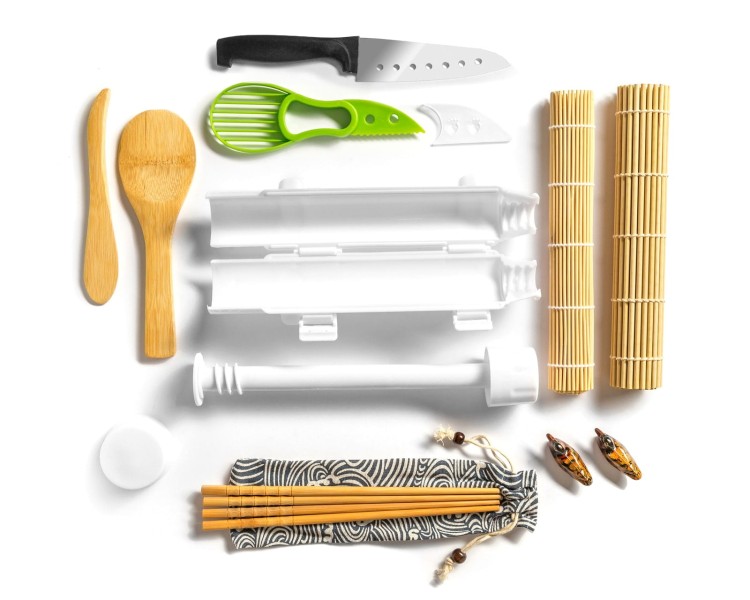 Zestaw Do Robienia Sushi DELUXE 14 Niezbędnych Akcesoriów