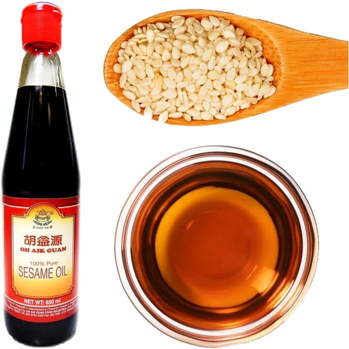 Olej Sezamowy Czysty 650ml OH AIK GUAN