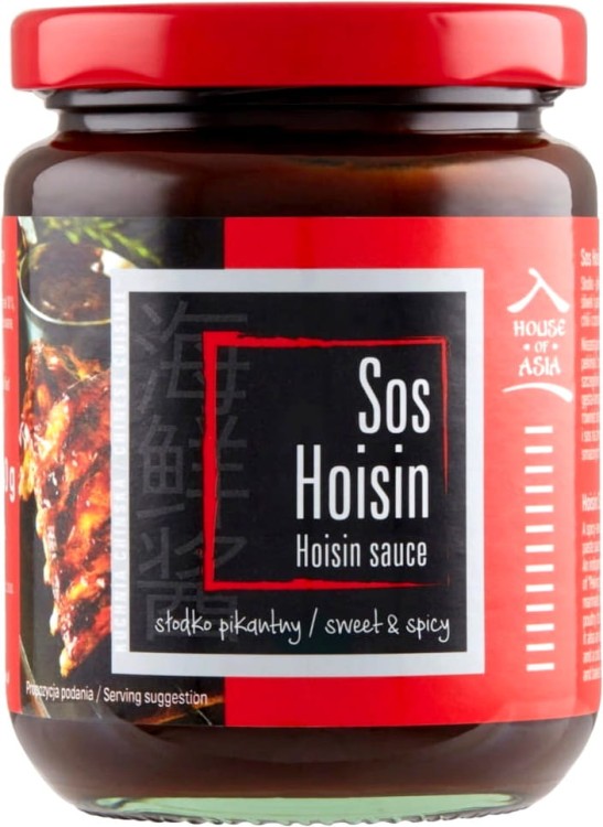 Sos Hoisin Śliwkowy Słodko Pikantny 240g HOUSE OF ASIA