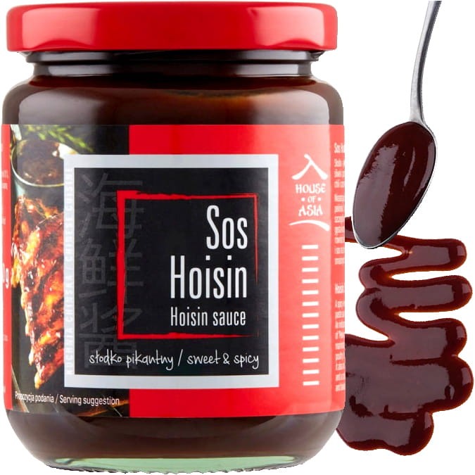 Sos Hoisin Śliwkowy Słodko Pikantny 240g HOUSE OF ASIA