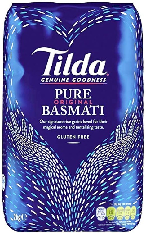 Ryż Basmati Indyjski Czysty Bezglutenowy 2kg TILDA