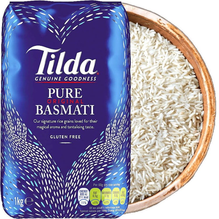 Ryż Basmati Indyjski Czysty Bezglutenowy 1kg TILDA