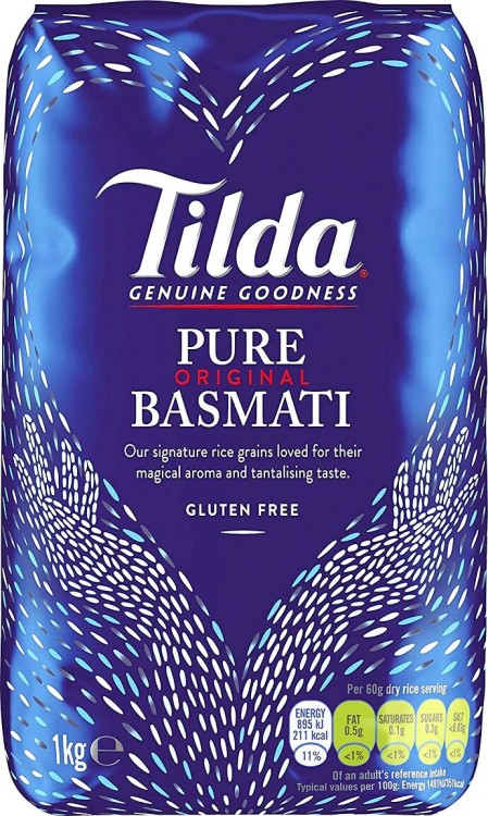 Ryż Basmati Indyjski Czysty Bezglutenowy 1kg TILDA