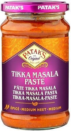 Pasta Tikka Masala Średnio Ostra Indyjska Medium Hot 283g PATAKS