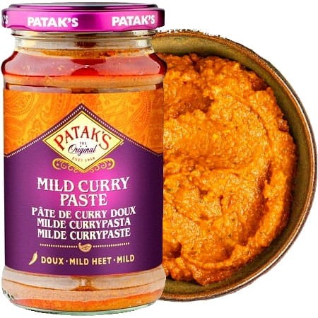 Pasta Curry Łagodna Indyjska Mild 283g PATAKS