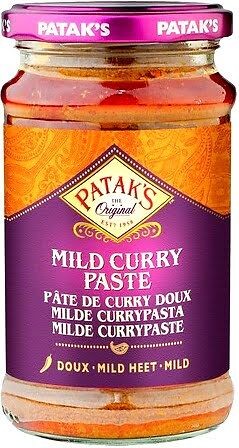 Pasta Curry Łagodna Indyjska Mild 283g PATAKS