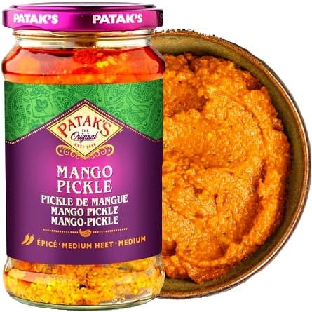 Marynowane Średnio Ostre Indyjskie Mango Medium Hot 283g PATAKS