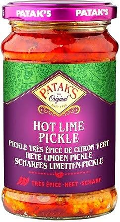 Marynowane Bardzo Ostre Indyjskie Limonki Hot 283g PATAKS