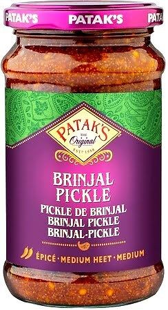 Marynowany Średnio Ostry Indyjski Bakłażan Brinjal Medium Hot 312g PATAKS