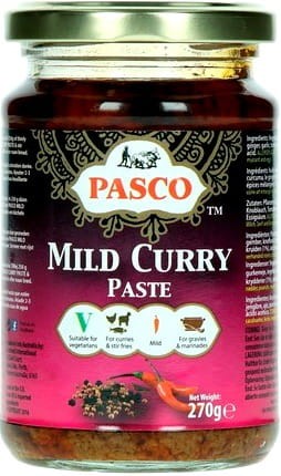 Pasta Indyjska Mild Curry Bezglutenowa 270g PASCO
