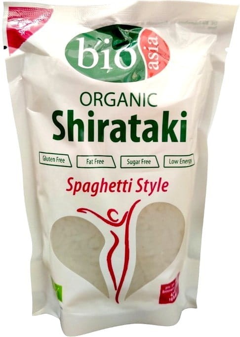 Makaron Bezglutenowy BIO Shirataki Spaghetti z Konjac 270g BIOASIA
