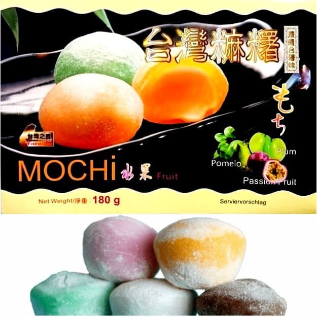 Ciasteczka Ciastka Ryżowe Mochi Owocowe Mix 180g AWON