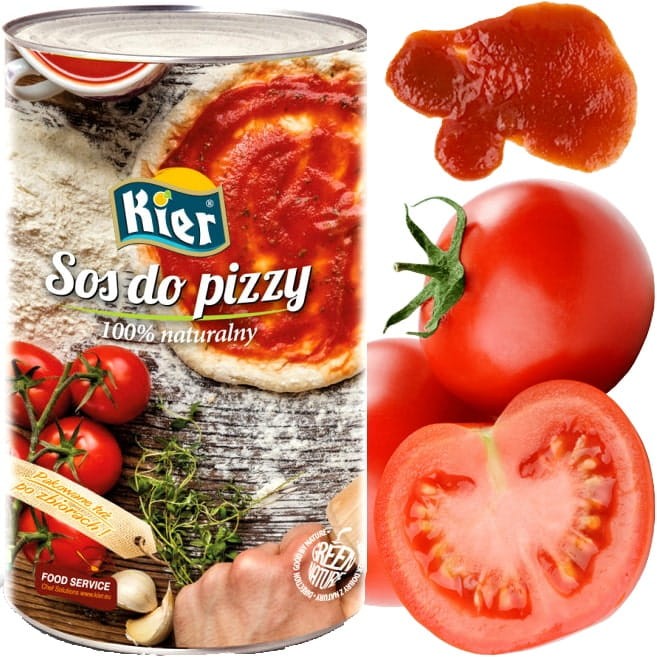 Sos Pomidorowy Do Pizzy 100% Naturalny 4150g KIER