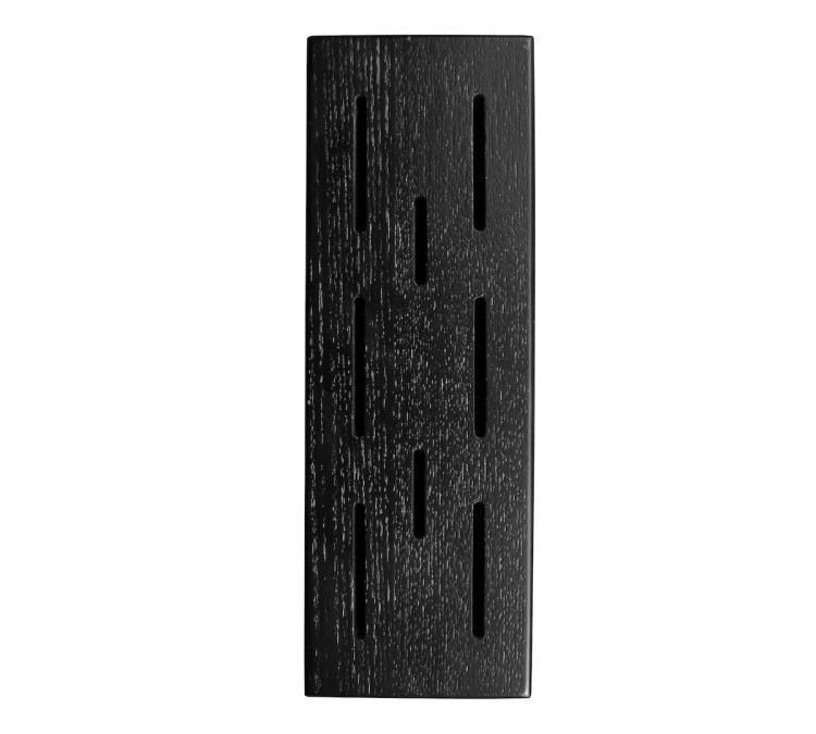 Tamahagane Japoński Drewniany Blok Czarny Do Przechowania Noży