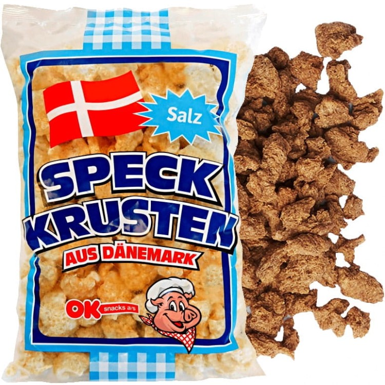 Boczek Smażony Skórka Snacki Chipsy Bekonowe Wieprzowe 150g OK SNACKS