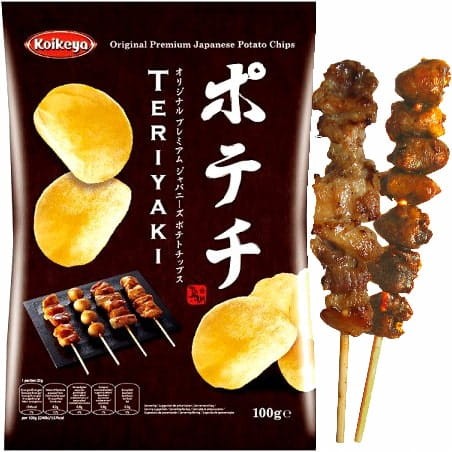 Chipsy Ziemniaczane Potechi Teriyaki 100g KOIKEYA