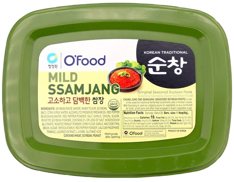 Pasta Sojowa Sunchang Ssamjang Koreańska z Przyprawami Mild 170g O'FOOD