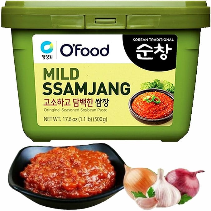 Pasta Sunchang Ssamjang Koreańska Pasta Sojowa z Przyprawami Mild 500g O'FOOD