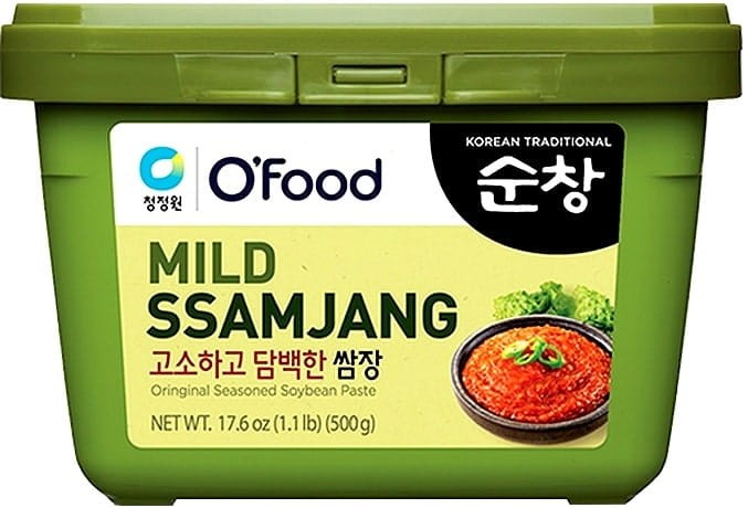 Pasta Sunchang Ssamjang Koreańska Pasta Sojowa z Przyprawami Mild 500g O'FOOD