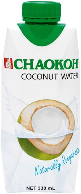Naturalna Zdrowa Woda Kokosowa z Zielonego Kokosa 100% Nawodnienie 330ml 0,33L CHAOKOH