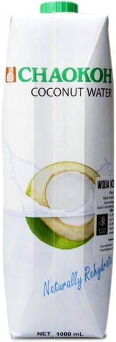Naturalna Zdrowa Woda Kokosowa z Zielonego Kokosa 100% Nawodnienie 1000ml 1 Litr CHAOKOH