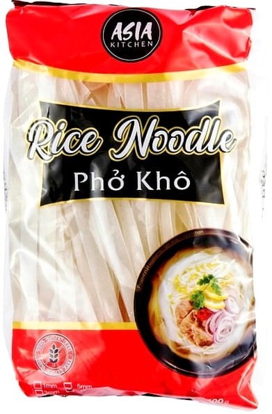 Makaron Ryżowy Wstążki 10mm 400g ASIA KITCHEN