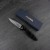 Nóż Składany Mcusta Classic Wave Black Pakka VG-10 8cm