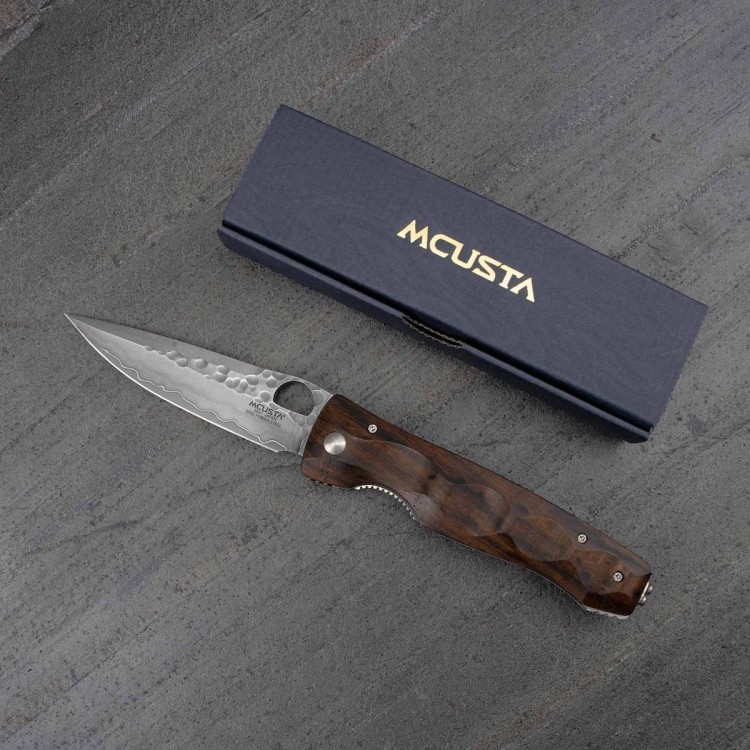 Nóż Składany Mcusta Elite Tactility Iron Wood SPG2 8,5cm